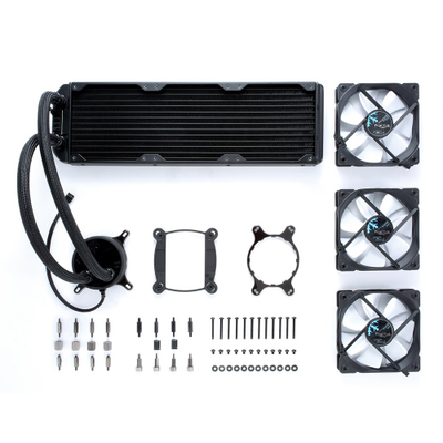 Ftohës i lëngshëm Fractal Design Celsius S36, 360 mm, i zi