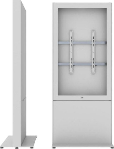 Kornizë dyshemeje për ekran SMS Smart Media Solutions 49P, 124.5 cm, e bardhë