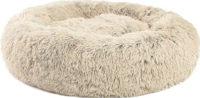 Shtrat qeni Best Friends by Sheri Original Calming Donut, medium, peliçe sintetike, ngjyrë taupe