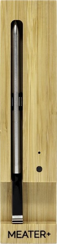 Termometër mishi Meater Plus, wireless, çelik inox, argjendtë