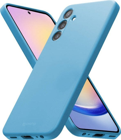 Mbulesë telefoni Crong Color Cover për Samsung Galaxy A25 5G, silikon, blu e çelët