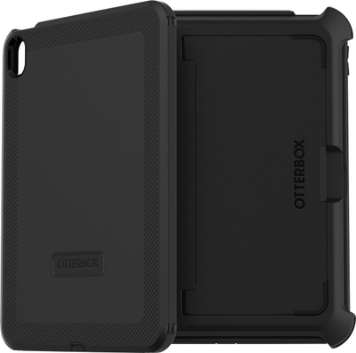 Mbulesë mbrojtëse Otterbox Defender për iPad 10th Gen, rezistente ndaj goditjeve, e zezë