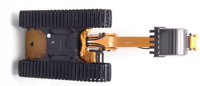Ekskavator lodër Amewi 1:14 (22307), 2,4GHz, portokalli