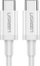 Ugreen USB-C до USB-C кабел, 1 m, бел