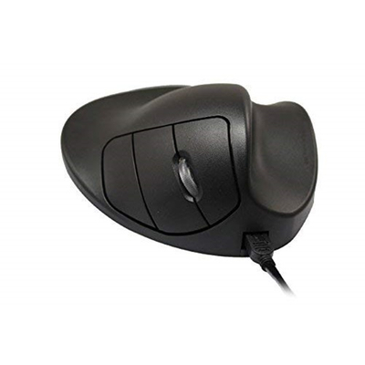 Maus ergonomik HandShoeMouse S2UB-LC, 1500 DPI, me kabllo USB, ngjyrë e zezë