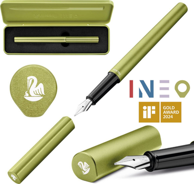 Stilolaps me bojë Pelikan Ineo Elements P6, me karrocë, jeshil