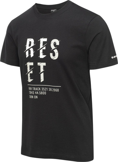 Bluza me mëngë të shkurtra RESET, pambuk 100%, për meshkuj, e bardhë