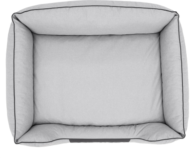 Shtrat për qen Hobbydog Royal Bed, madhësi XXL, material ekolen, gri hiri