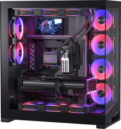 Ekran dytësor Phanteks Universal Hi-Res Display, 5.5", 2560x1440, i zi