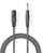 Аудио кабел Nedis Balanced, XLR 3-пин машки во 6.35 mm машки, 5 m, сив