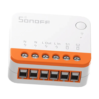 Çelës inteligjent Sonoff MINIR4, WiFi, 100‑240V, i bardhë