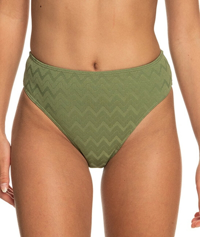 Bikini të poshtme Roxy CURRENT COOL, të gjelbra