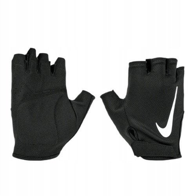 Doreza fitnesi Nike Gym Essential 2.0, për gra, me gishta, të zeza
