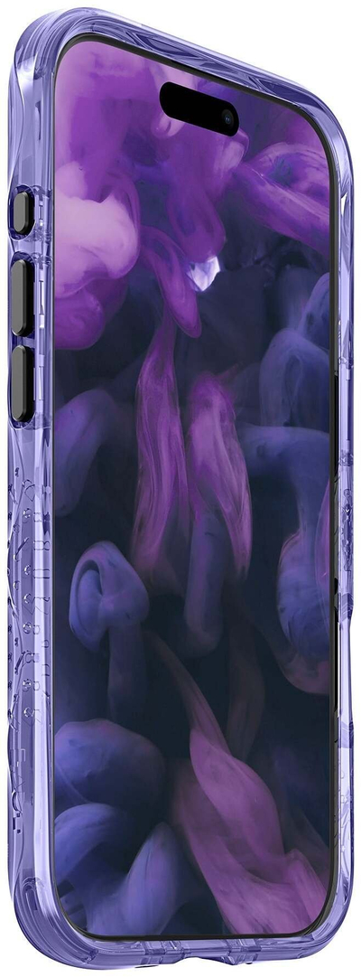 Навлака за телефон Laut International Crystal Matter X за iPhone 17 Air, отпорна на удари, проѕирна, виолетова
