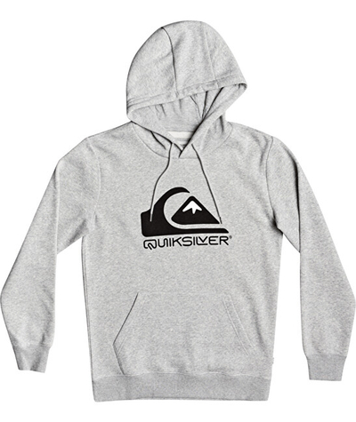 Duks Quiksilver Square Me Up Screen Fleece EQYFT04203-SGRH, L