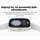 Ora inteligjente Gravity GT18-7, 1.83", rrip gome 22mm, rozë