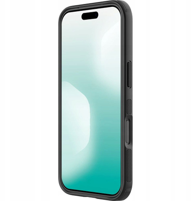 Mbrojtëse Nillkin Super Frosted Pro për iPhone 17 Pro, kapak i pasmë, e zezë