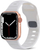 Rrip silikoni për Apple Watch - 42/44/45/49 mm 4wrist, i bardhë
