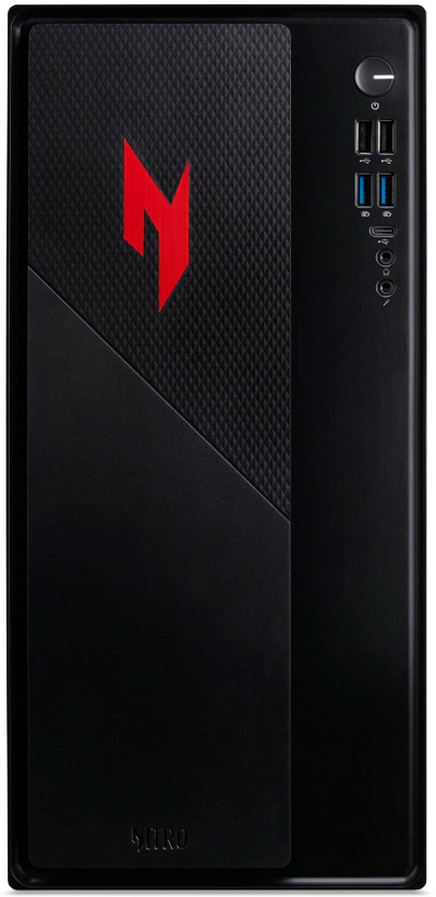 Kompjuter desktop Acer Nitro 20 N20-100, gaming, kullë kompakte, i zi
