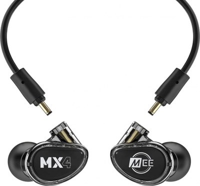 Dëgjuese veshit MEE Audio MX4 PRO, monitor in ear profesional, smoke
