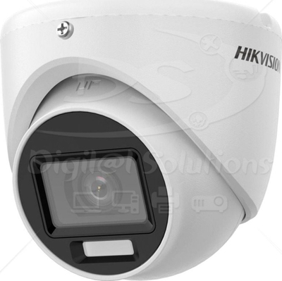 Kamerë sigurie Hikvision DS-2CE76D0T-LMFS, 2MP Full HD, lentë 2.8mm, e bardhë