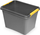 Kuti magazinimi Orplast SolidStore, 19 L, 40×26×30 cm, plastike PP, e zezë / hirtë