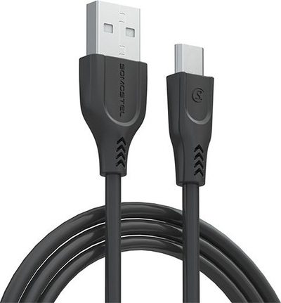 Kabllo USB Somostel SMS-BT03, USB-A me microUSB, 1.5m, i zi