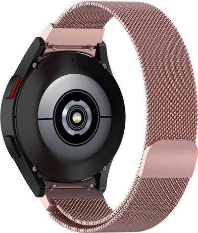 Rrip ore Tech-Protect MilaneseBand, për Samsung Galaxy Watch 4 5 5 Pro 6 7 FE, çelik inox, argjendtë