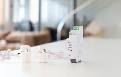 Matës energjie Wi-Fi Shelly Pro EM 50A, monitorim smart, pa hub