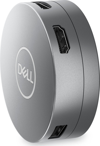 USB Hub Dell DA305 (6-In-1 Usb-C Multiport), 4 porte, i hirtë