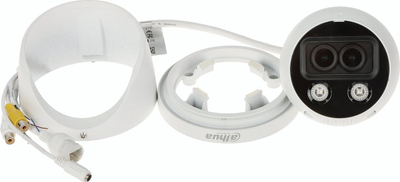 IP камера Дахуа IPC-HDW5449H-ASE-D2-0280B, 4 Mpx, леќа 2.8 mm, бела
