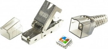Konektor rrjeti WM8p8c RJ45, Cat 6A, me ekranizim, pa pas nevojë për vegla