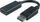 Adapter DisplayPort në HDMI PremiumCord, 4K 30Hz, 20cm, i zi