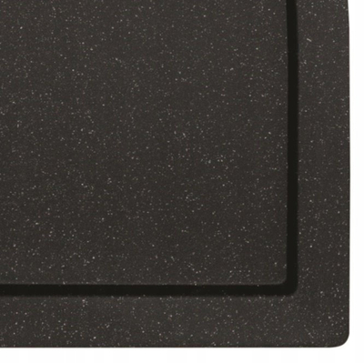Туш када „Aquarius Besco Fi 90 SlimLine Stone“, 80x80 cm, монтирање во ниво со под, црна