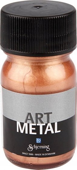Bojë metalike Schjerning Art Metal, 30ml, me bazë uji, bakër