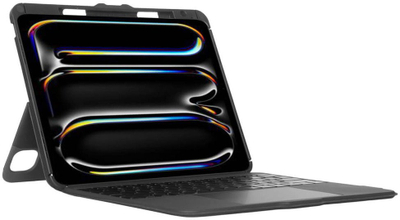 Kuti tastiere Targus VersaVu Nordic për iPad Pro 13" M4, Bluetooth, me ndriçim, e zezë