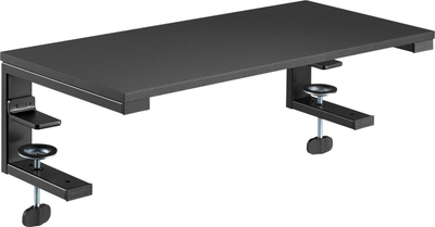 Mbajtës monitori V7 Monitor Riser Stand, me kapëse, i zi
