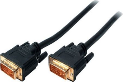 Kabllo DVI-D Frei S-Conn, 3m, mashkull-mashkull, e zezë