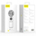 Ventilator dore portativ Awei F39 Fast Ice, me bateri që rikarikohet, i bardhë