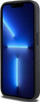 Маса за телефон DKNY, за iPhone 15 Pro, ПУ кожа со дизајн квадрати, црна