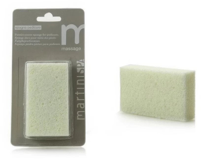 Sfungjer pedikyr Martini SPA Synthetic Pumice Stone, pomcë sintetike gri