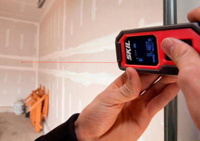 Matës lazer distance Skil 1930 AA, 30 m, bateri Li-Ion 3.7V, i kuq me të zi