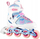 Patina inline Nils Extreme Princess NA18168A, ABEC 7, madhësi me rregullim 39–42, rozë blu