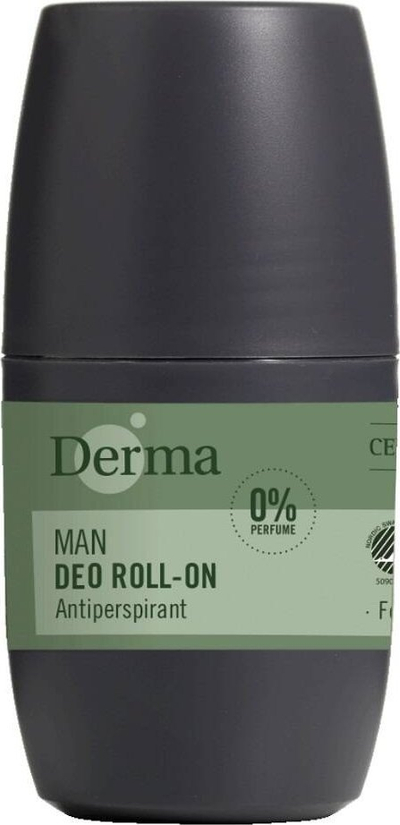 Deodorant roll on Derma Man, antiperspirant, 50ml, i zi