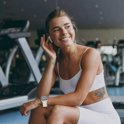 Rrip ore Tech-Protect Nylonmag për Apple Watch 44 mm, najlon, i zi