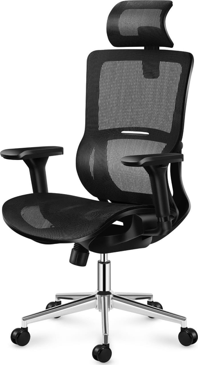 Канцелариски стол Mark Adler Expert 6.2, ергономски, најлон мрежа, црн
