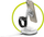 Karikues wireless 3n1 Mobile Origin Qi2 PowerStand, GaN 35W, i bardhë me argjend