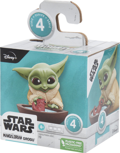 Фигурина играчка Војна на ѕвездите Грогу Bounty Collection, игра со жаба, шаренолика