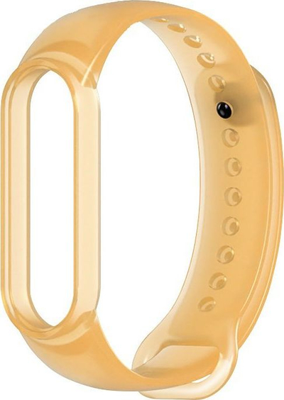 Rrip silikoni Hurtel për Xiaomi Mi Band 5, për zëvendësim, gold