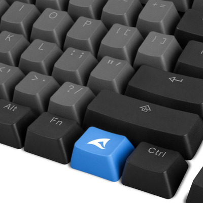 Set keycaps Sharkoon SKILLER SAC20, 114 copë, layout ANSI US, i zi